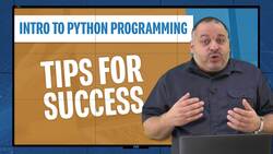 Intro To Python Programming - Intro Lecture Instructional Video