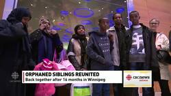 10 orphaned refugee children arrive in Winnipeg from Saudi Arabia News Clip