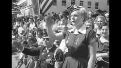 American Legion National Convention parade; marching, floats News Clip