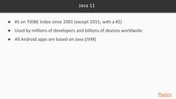 Java 11 Programming for Beginners 1.1: The Course Overview Instructional Video