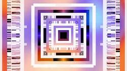 Moving abstract geometric pattern. Stock Footage