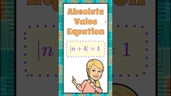 Solving Absolute Value Equations | HS.A-REI.B.3 Instructional Video