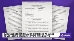 Jury Selected For Federal Trial Over George Floyd's Killing News Clip