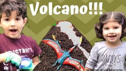 How to Make a Volcano Eruption Instructional Video