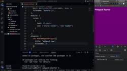 Modern JavaScript from the Beginning - Second Edition - HTML Webpack Plugin Instructional Video