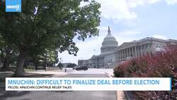 COVID Relief Deal Unlikely Before Election News Clip