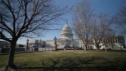 Stock footage of Capitol Hill, Washington News Clip