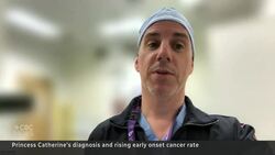 Catherine’s cancer diagnosis at 42 and rising rate in younger people News Clip
