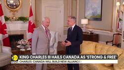 King Charles hails Canada as 'strong & free' after Trump's 'golden dome' threat News Clip