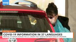 Medical Students Create COVID-19 Fact Sheets In 37 Languages News Clip