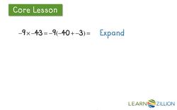 Multiplication and the Distributive Property Instructional Video