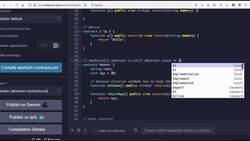 The Complete Solidity Course - Zero to Advanced for Blockchain and Smart Contracts - Virtual and Override in Abstract Contracts Instructional Video