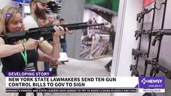 New York Passes Bill Raising Age To Own Semi-Automatic Rifles News Clip