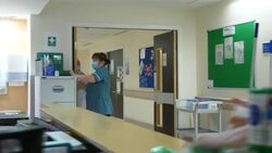 Warrington Hospital staff cleaning News Clip