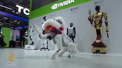 China showcases AI prowess at supply chain expo amid US trade tensions News Clip