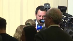 CLEAN : Italy's Salvini speaks to press after Senate strips him of his immunity News Clip