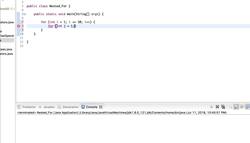 Core Java Programming Course- "Nested For" Loop Instructional Video