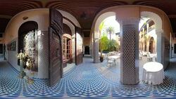 360VR Vacation In Morocco Stock Footage