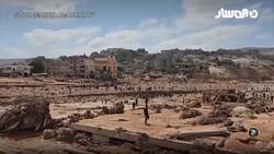 Libya Flood: Drone Shot Shows Extent of Damage News Clip