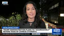 Trump administration plans to "aggressively" revoke visas of Chinese students News Clip