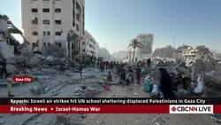 At least 40 Palestinians killed after Israeli airstrikes hit shelters: local health authorities News Clip