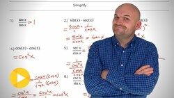 36 Identities simplified using the product and quotient | Skills Practice Worksheet Instructional Video