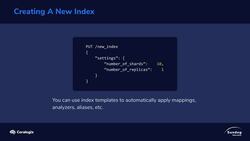 Elasticsearch 7 and Elastic Stack - In Depth and Hands On! - Adding Indices as a Scaling Strategy Instructional Video