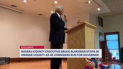 ‘Testing the waters.’ Nassau County executive visits Orange County as he considers run for governor News Clip