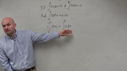 Find the integral given a partial and full integrand Instructional Video