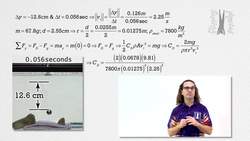 Demonstrating and Solving for Drag Coefficient Instructional Video