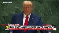 BREAKING: Trump Arrives at UN For General Assembly, Likely to Speak On Gaza, Ukraine War, Palestine News Clip
