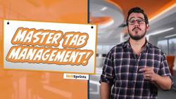 Say Goodbye to Tab Overload! Manage Your Browser Tabs Instructional Video