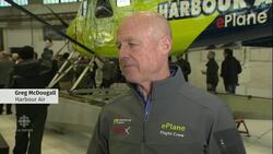 Electric plane takes test flight News Clip