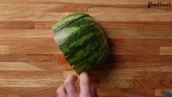 How to cut a watermelon Instructional Video