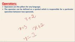 Complete Python Scripting for Automation - Introduction to Operators of Python Instructional Video