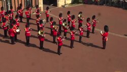 Stingray theme tune played at changing of the guards on Queen Elizabeth's II 96th birthday News Clip