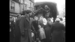 People being evacuated during flooding in England caused by heavy storm News Clip