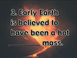 Earth's Changing Surface Quiz Instructional Video