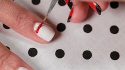How to Create an Anchor Nail Art Design Instructional Video