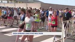 Thousands participate in 46th annual Spring Lake 5-mile run News Clip