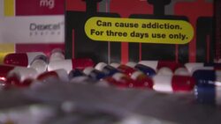 UK: Stockshots of Prescription Painkillers. News Clip