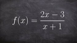 How to write the inverse of a function when it is a fraction Instructional Video