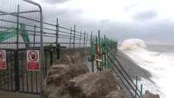 UK: Dozens of flood warnings have been issued across the UK as Storm Barra hits. News Clip