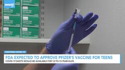 Teens Could Get Pfizer Shot This Week News Clip