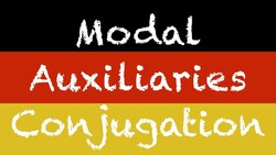 German Modal Auxiliary Present Tense Conjugation - Deutsch lernen Instructional Video