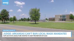 Arkansas Judge Blocks State From Enforcing Mask Mandate Ban News Clip