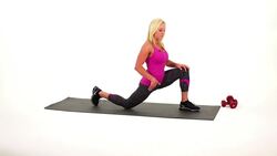 How to Do the Hip Flexor Stretch for Sexy Legs Workout Instructional Video