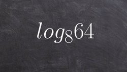 Tutorial - Evaluating Logarithms Without a Calculator Instructional Video