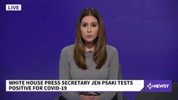 White House Press Secretary Jen Psaki Says She Has COVID-19 News Clip