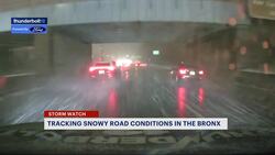 Thunderbolt 12: Tracking snow road conditions in The Bronx News Clip